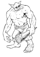 A coloring page of harry potter